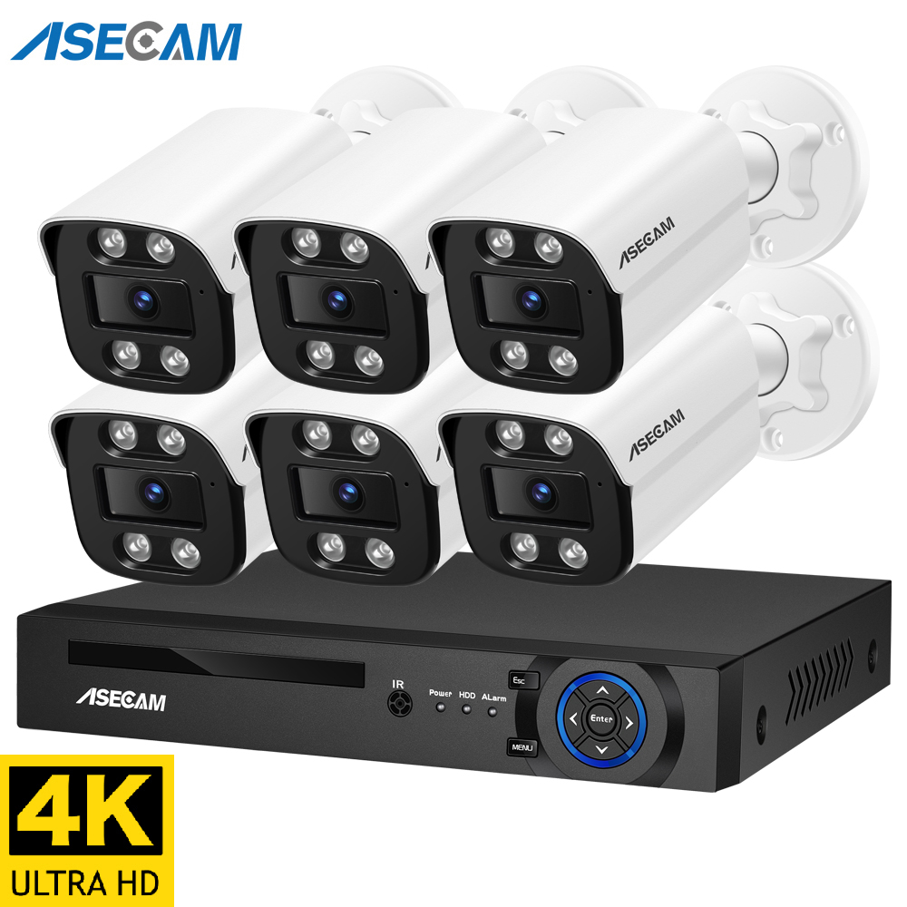 Home Security Outdoor Cameras - New 8MP Security Camera System Kit