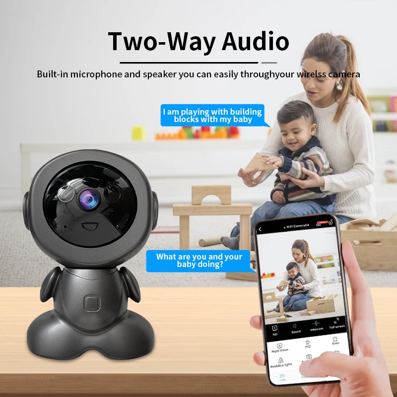 8MP Wifi Surveillance Robot Ca - Home Security Robots recensie en prijs