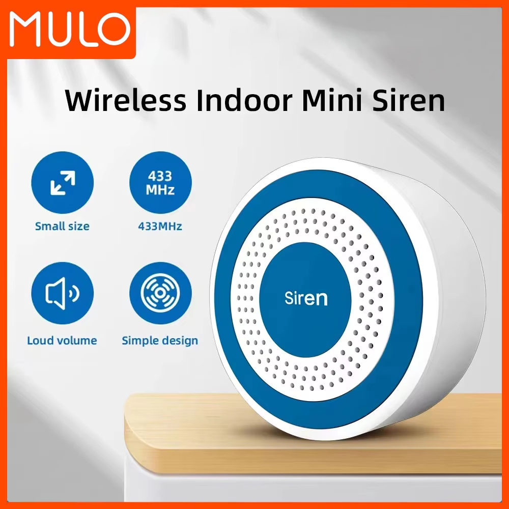 MULO Mini Alarm Siren Wireless - Home Security Blink recensie en prijs