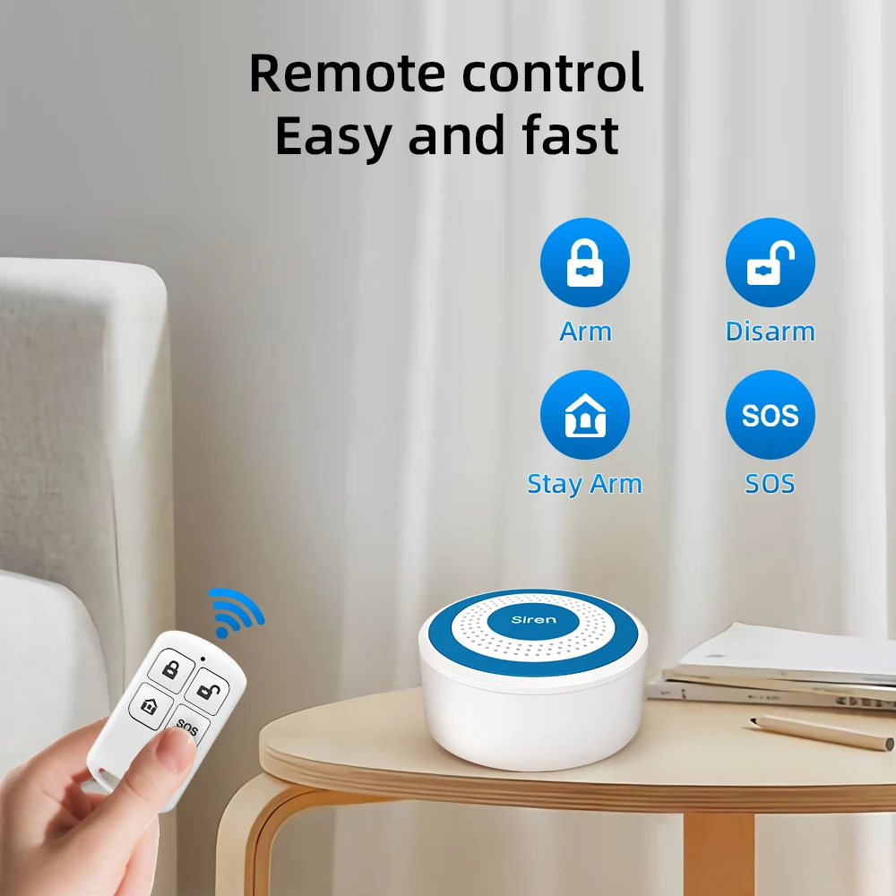 MULO Mini Alarm Siren Wireless - Home Security Blink recensie en prijs