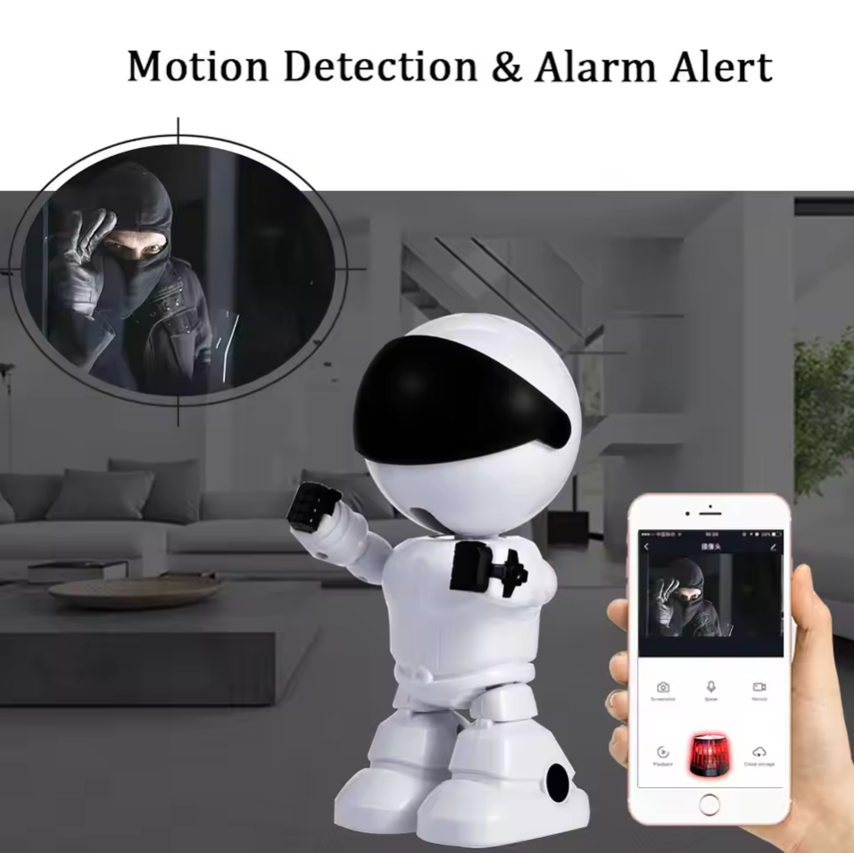 Smart Robot WiFi IP Camera 108 - Home Security Robots recensie en prijs