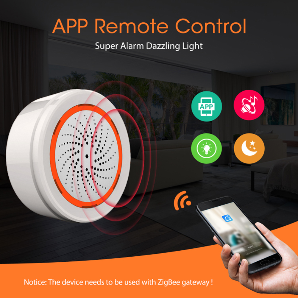 Tuya Zigbee Sound Light Sensor - Home Security Blink recensie en prijs