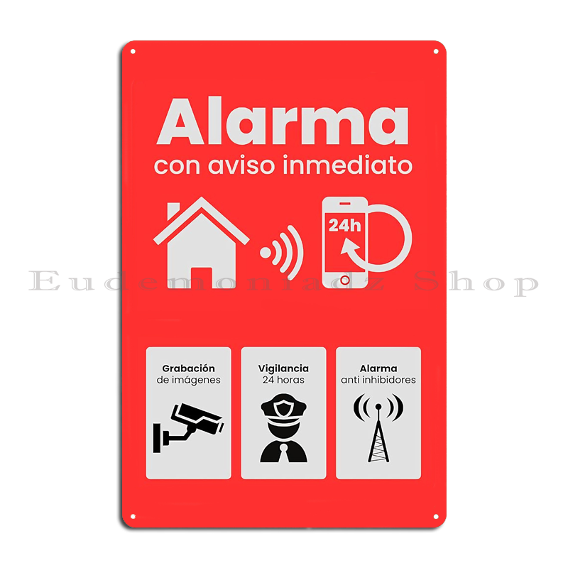 Retro 24h Alarm System Metal S - Home Security Alarm recensie en prijs