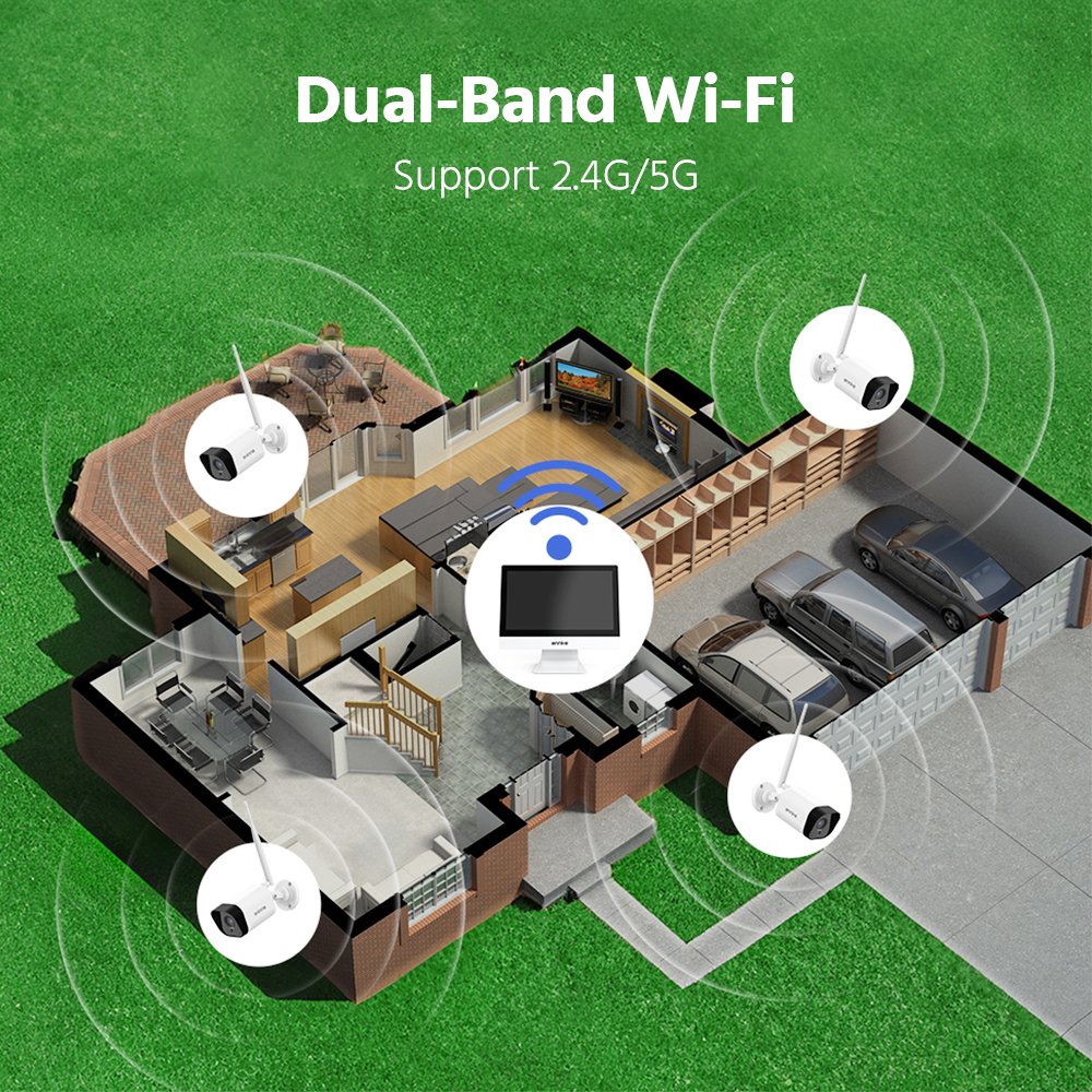 ANNKE 5MP  Wireless Security C - Home Security Outdoor Cameras recensie en prijs
