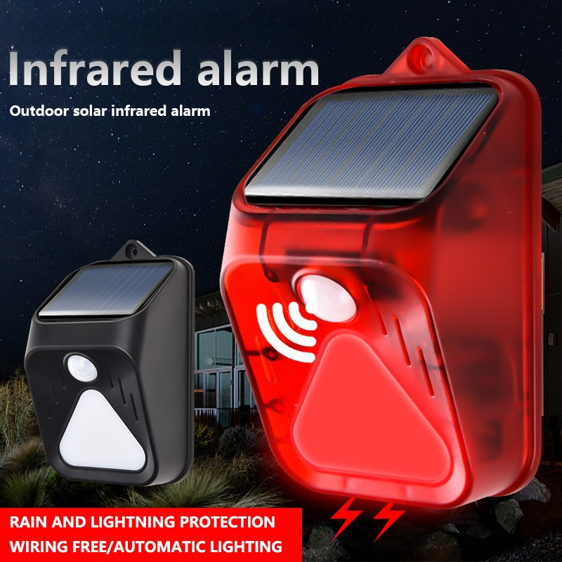 Solar Powered Waterproof Alarm - Home Security Yard Sensors recensie en prijs