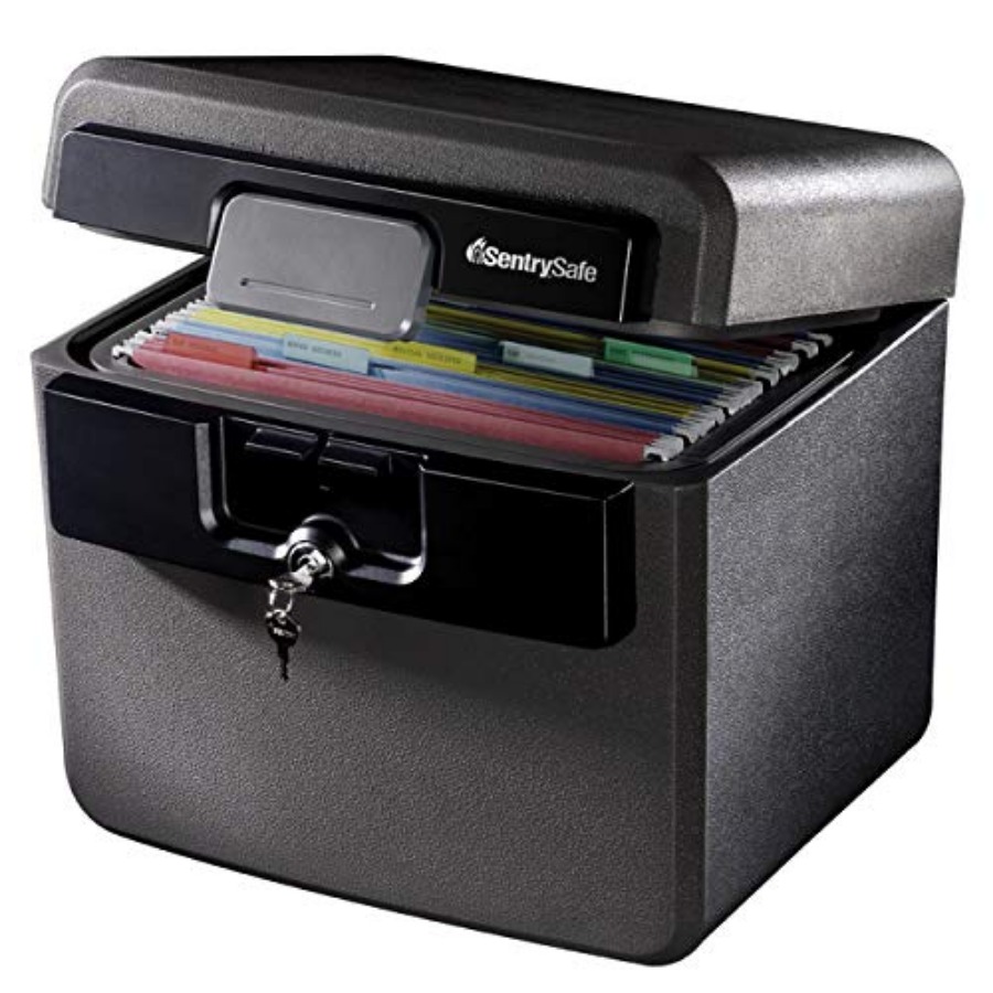 Black Fireproof and Waterproof - Home Security Safe recensie en prijs