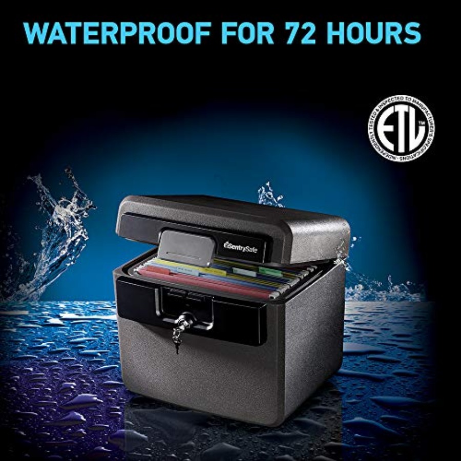 Black Fireproof and Waterproof - Home Security Safe recensie en prijs