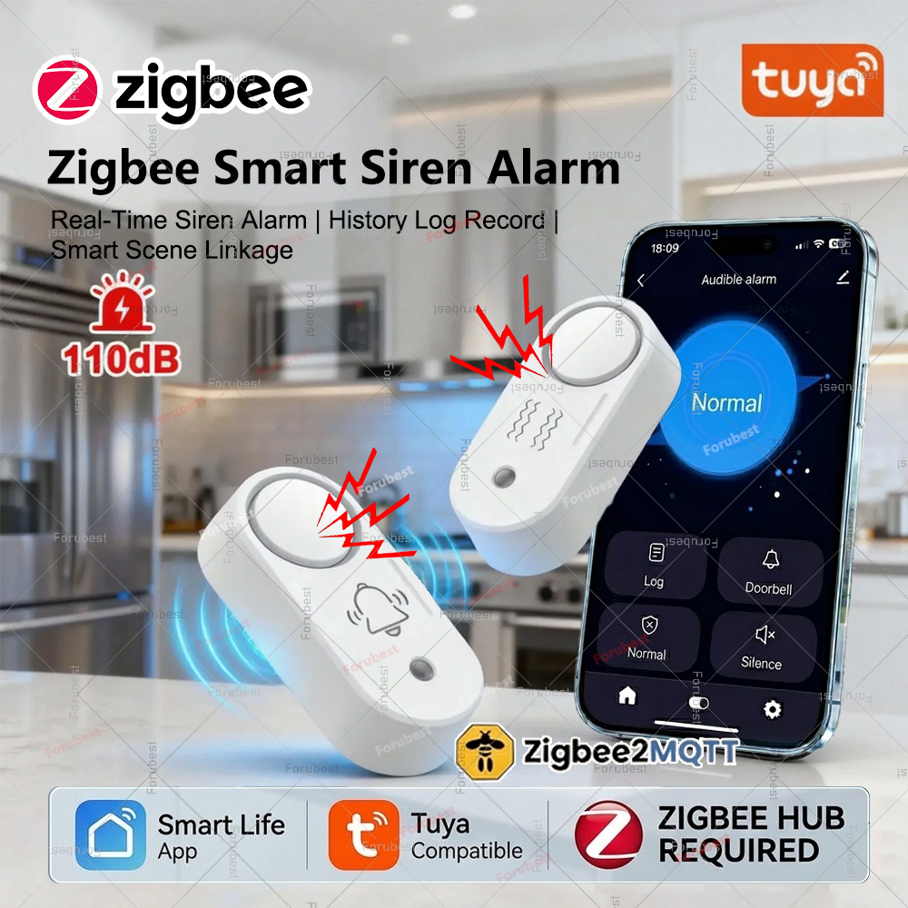 Zigbee Smart Siren Alarm Sound - Home Security Blink recensie en prijs