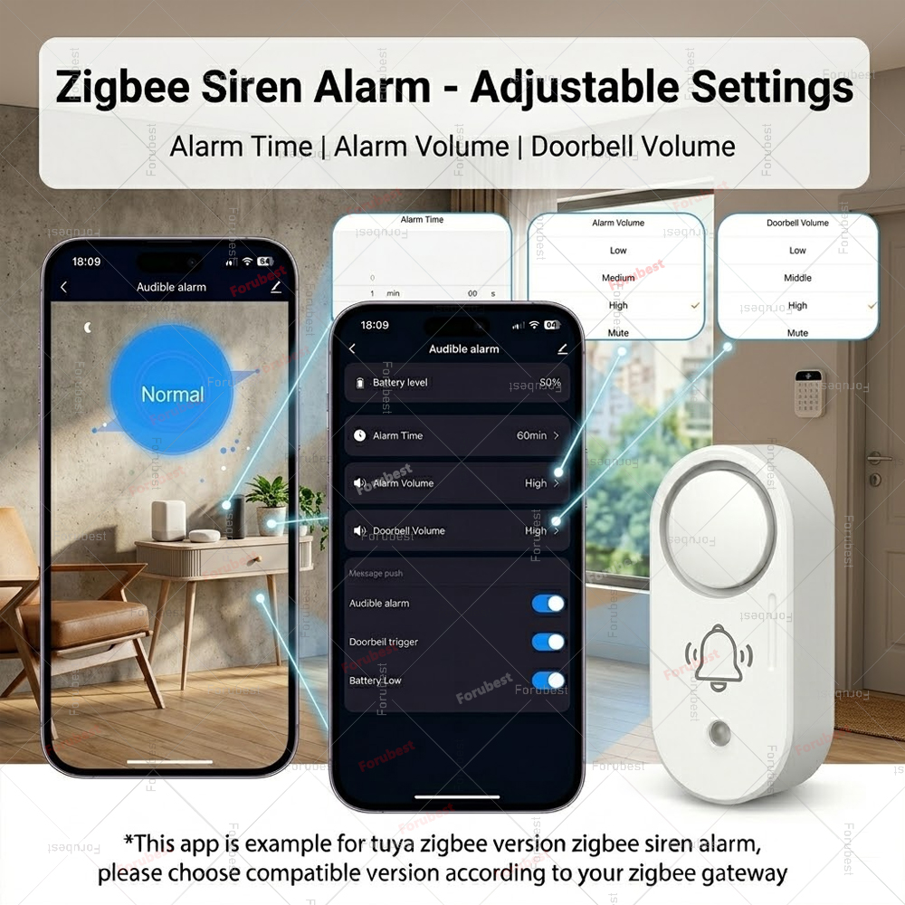 Zigbee Smart Siren Alarm Sound - Home Security Blink recensie en prijs