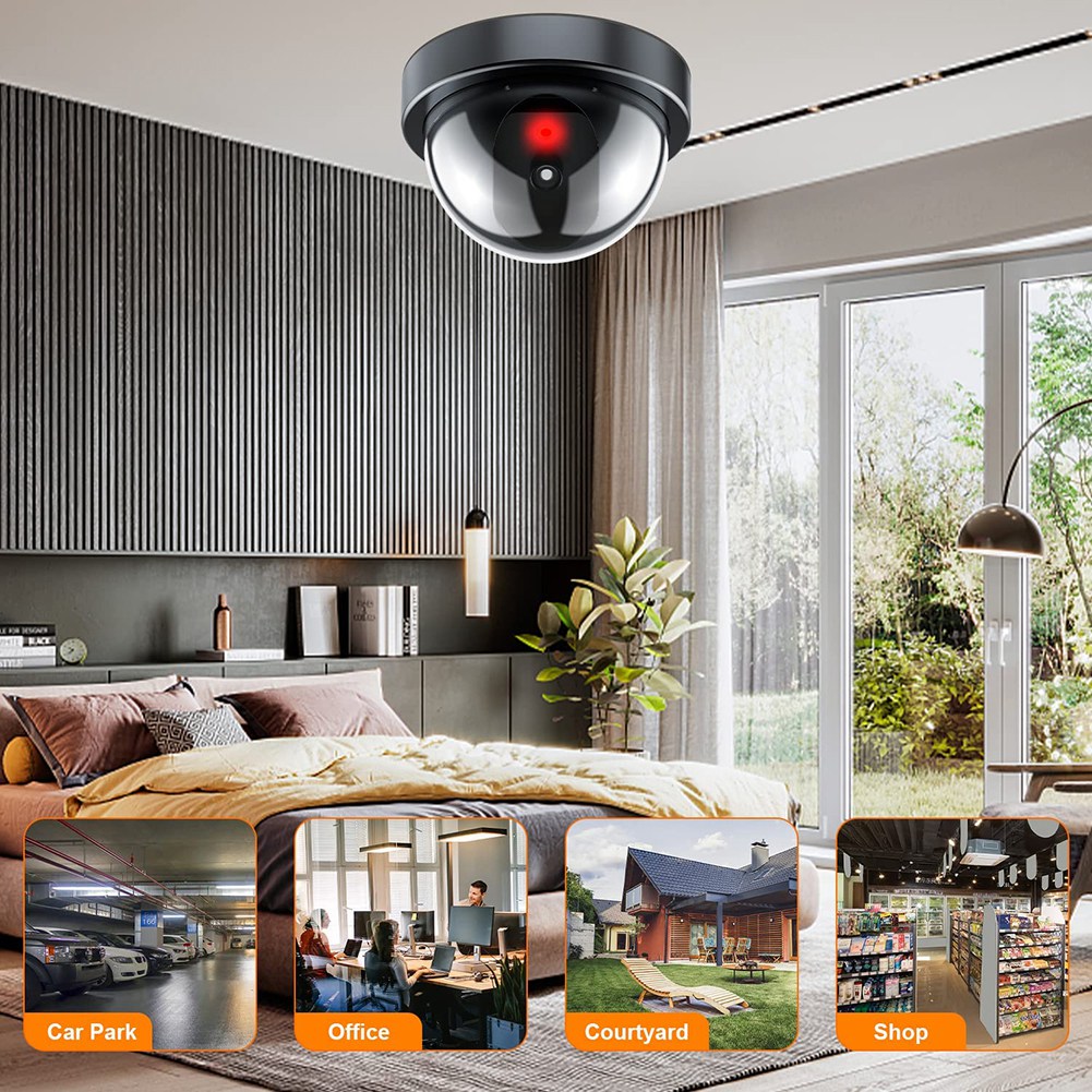 Dummy Security Camera,Fake Cam - Home Security Lights recensie en prijs