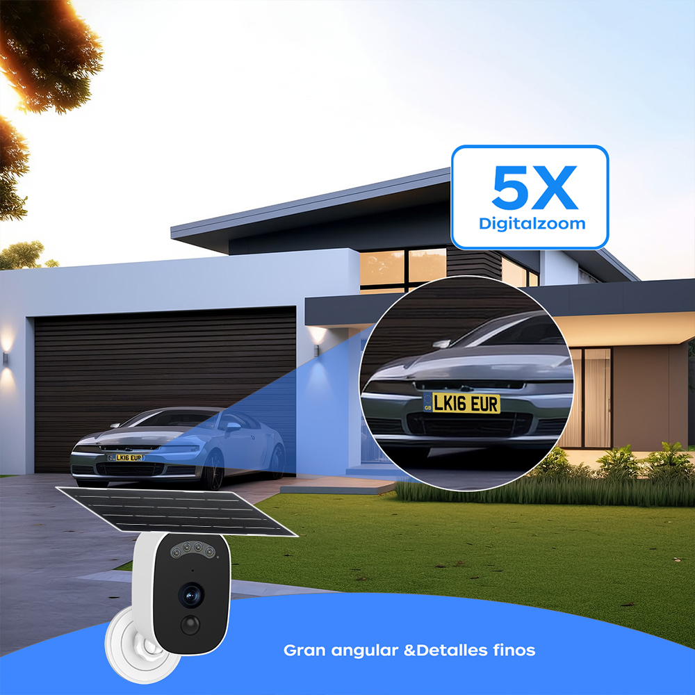 Jooan 3K HD Solar Security Cam - Home Security Blink recensie en prijs