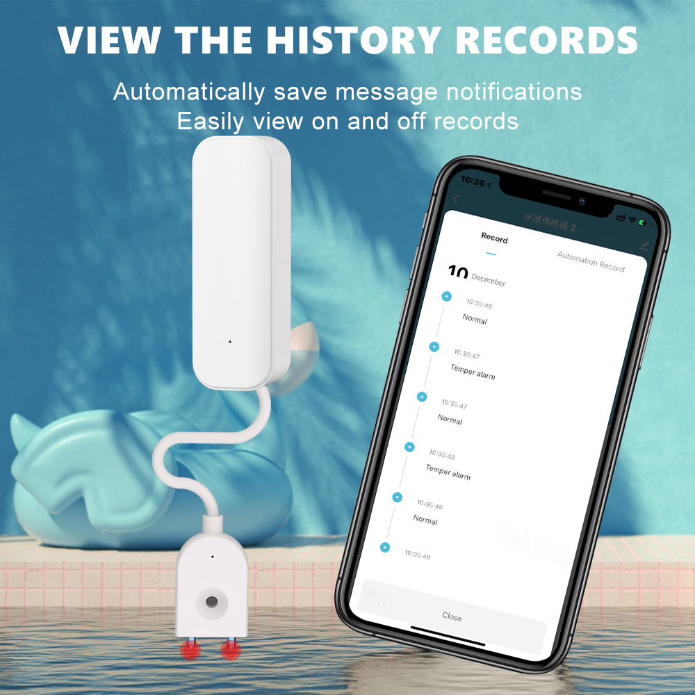 WiFi/Zigbee Water Sensor Tuya  - Home Security Technology recensie en prijs