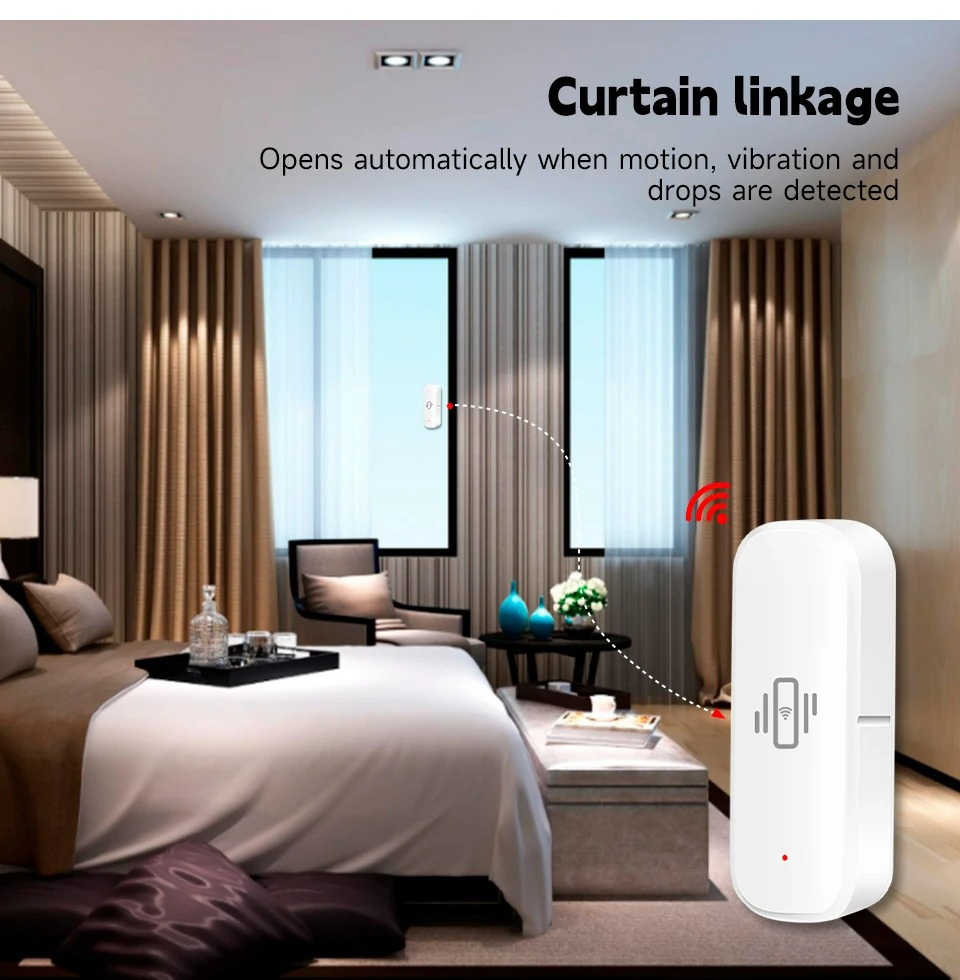 Tuya Smart WiFi Vibration Sens - Home Security Technology recensie en prijs