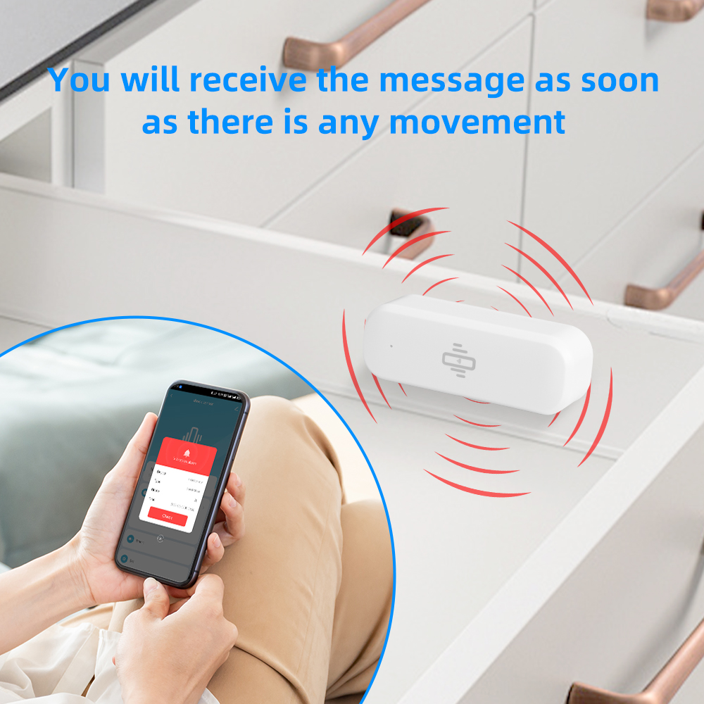 Tuya Smart WiFi Vibration Sens - Home Security Technology recensie en prijs