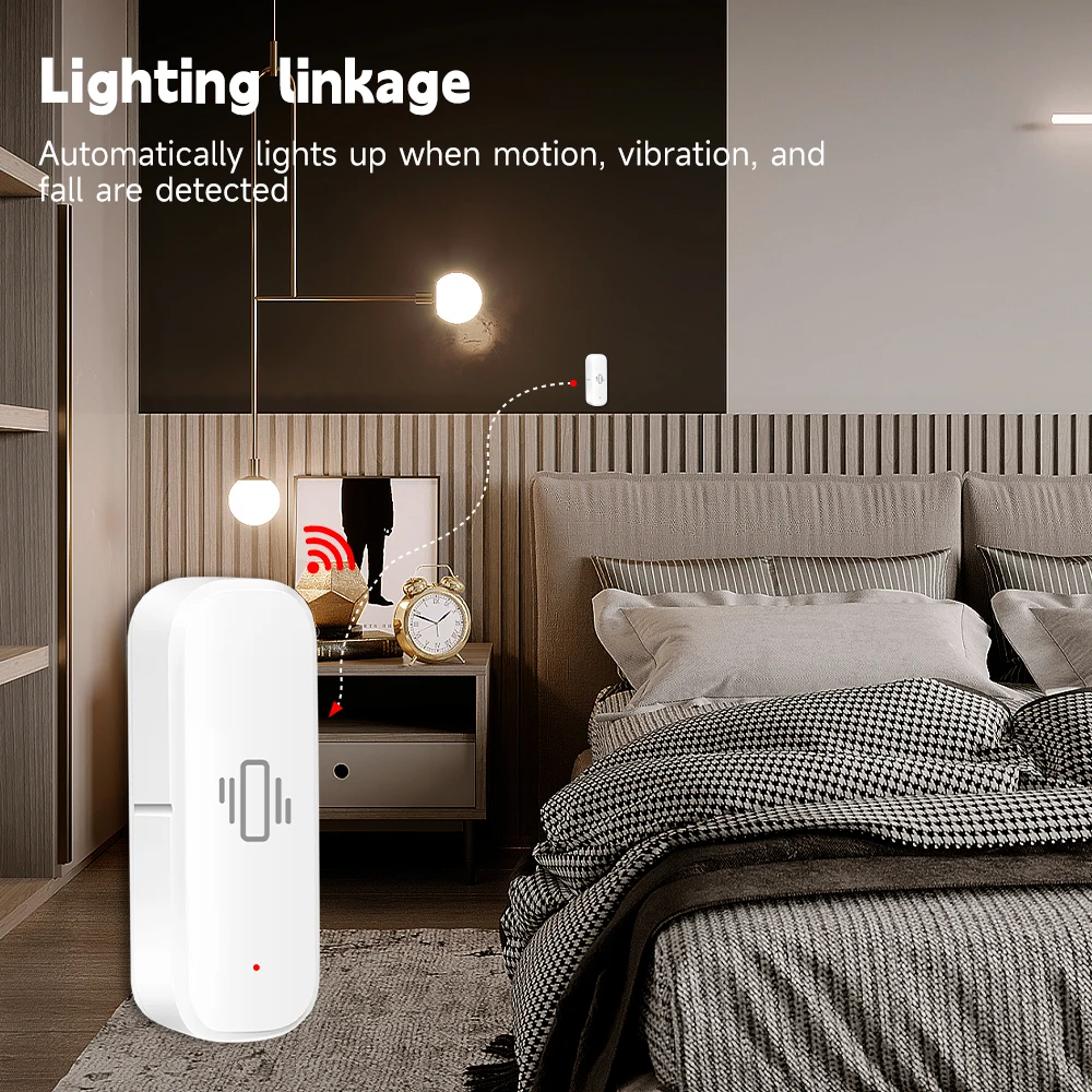 WiFi/Zigbee Smart Vibration Se - Home Security Alarm recensie en prijs