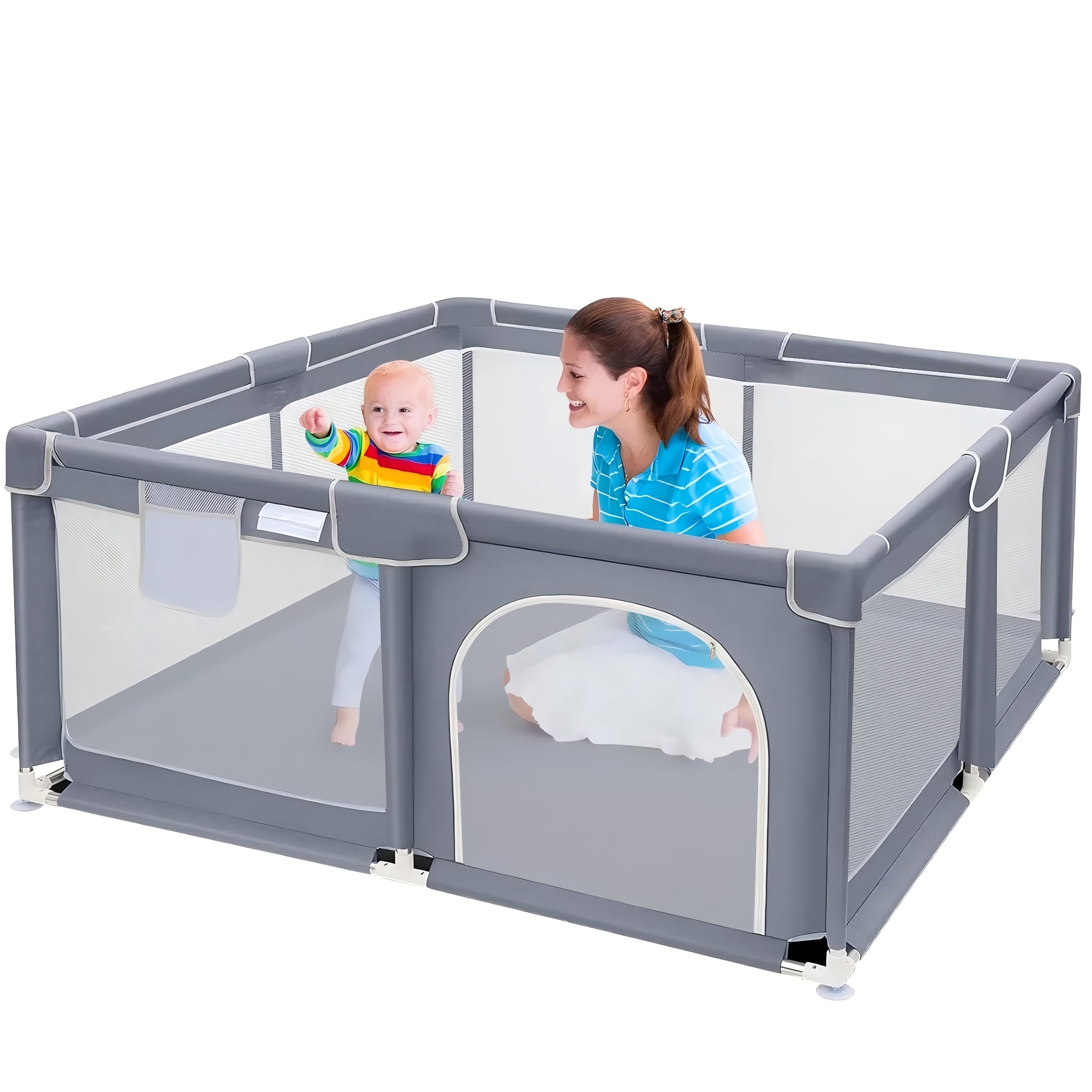 Baby Playpen, Extra Large Play - Home Security Safe recensie en prijs
