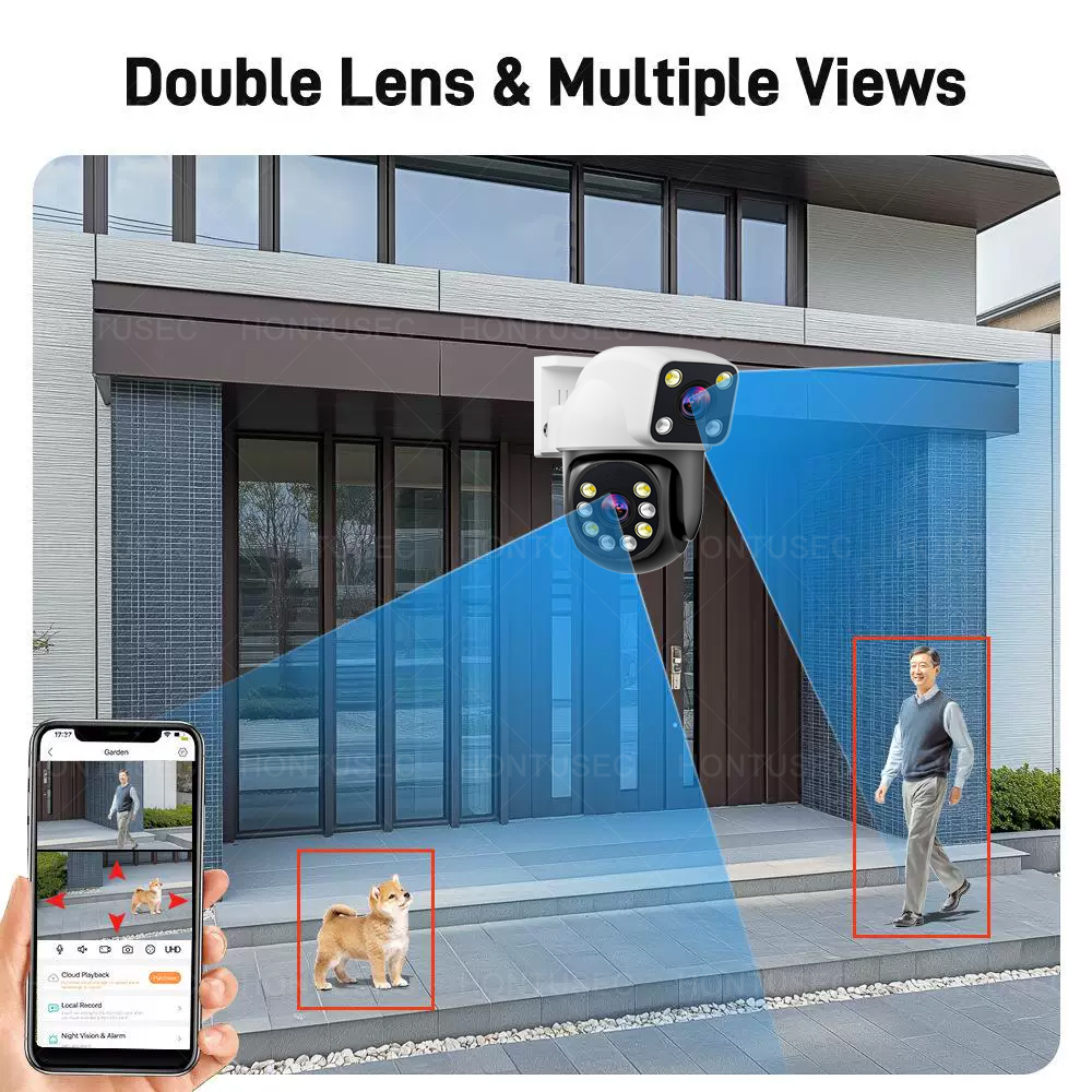 Smartlife 8MP WiFi Tuya Outdoo - Home Security Outdoor Cameras recensie en prijs