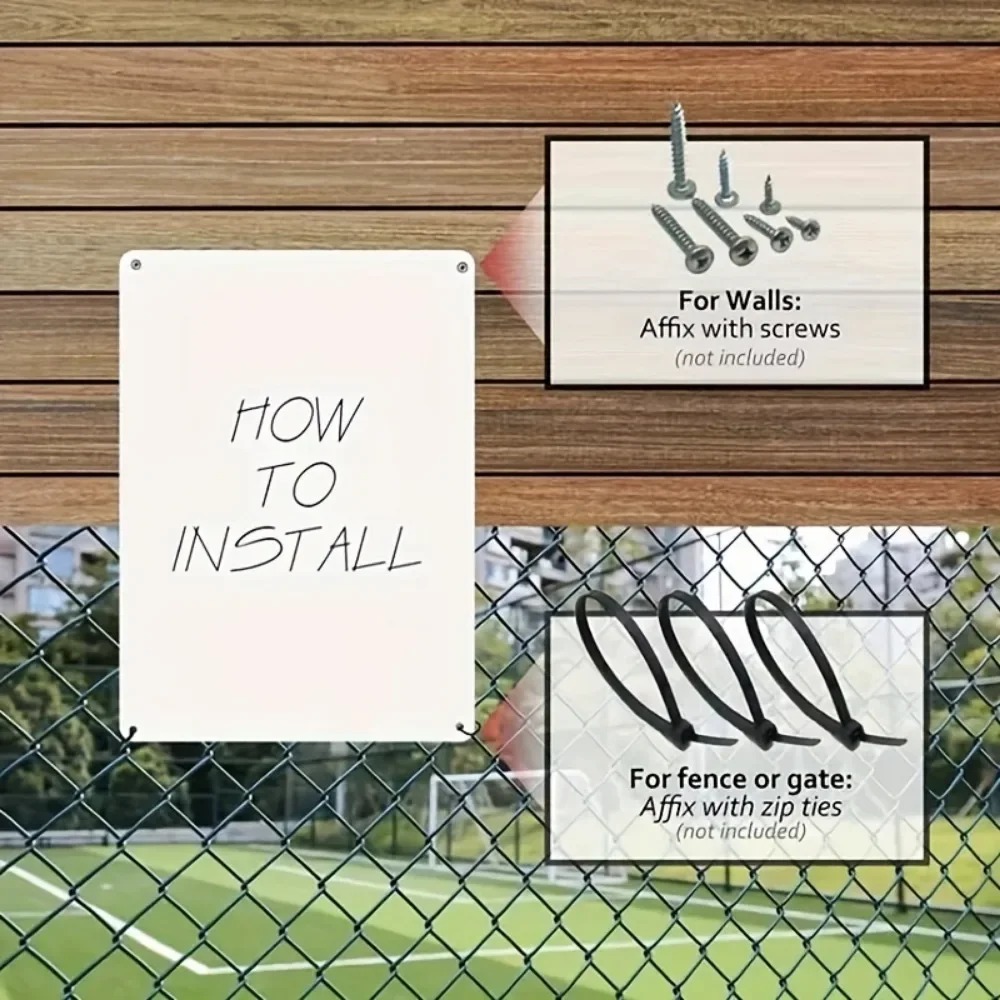 No Parking Symbol Warning Meta - Home Security Logo recensie en prijs