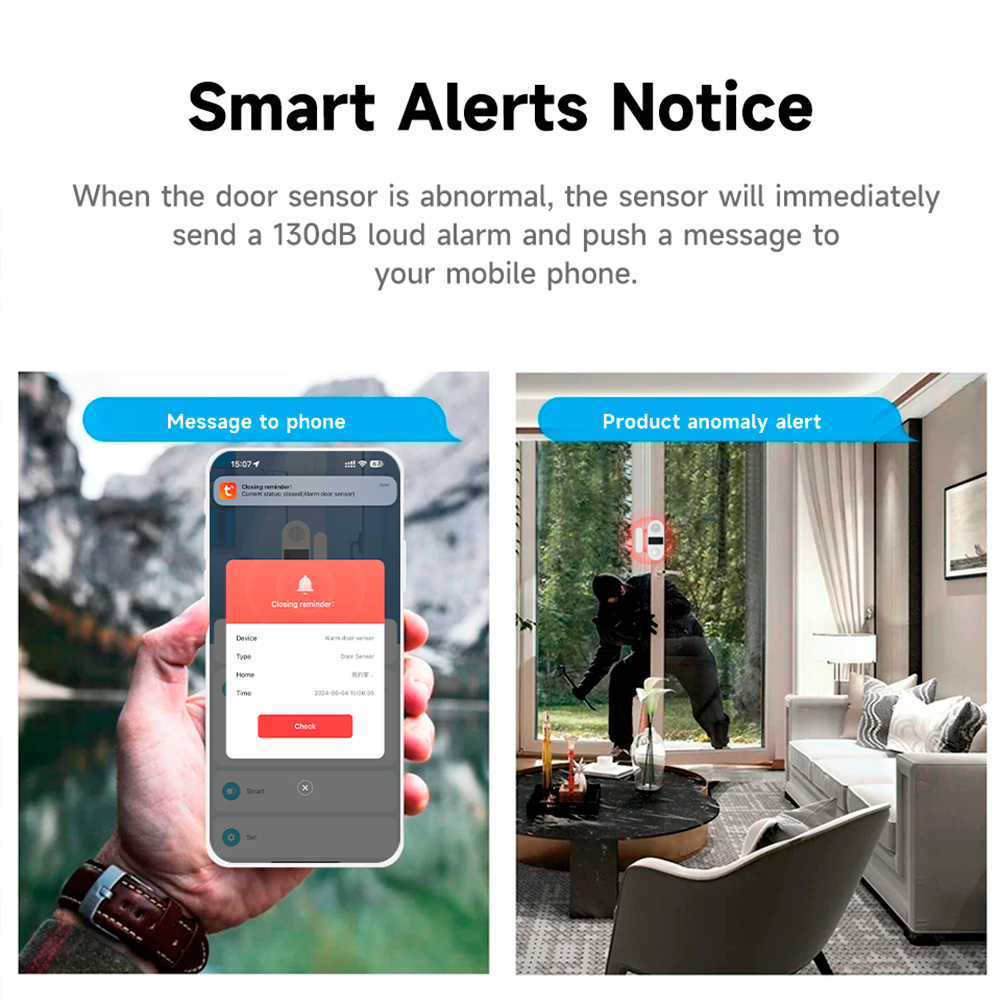Tuya Zigbee Wireless Door Wind - Home Security Technology recensie en prijs