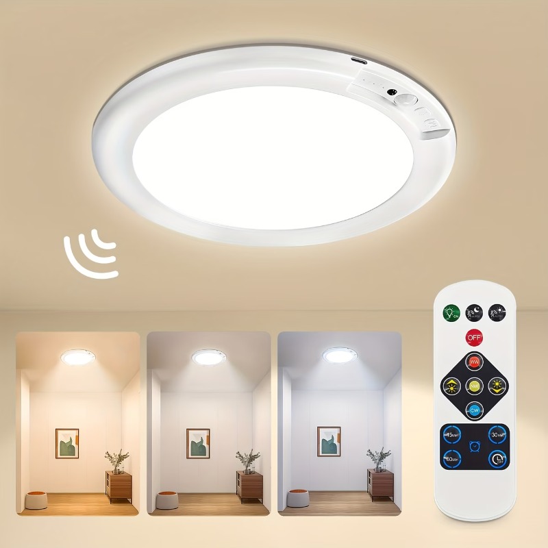 Motion Sensor LED Ceiling Ligh - Home Security Usa recensie en prijs