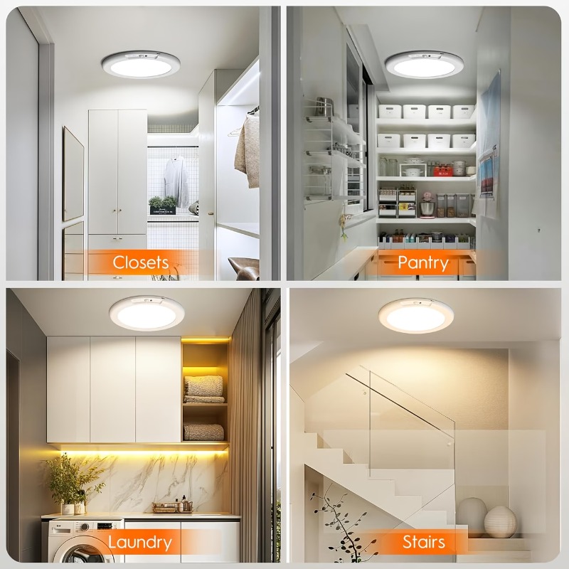Motion Sensor LED Ceiling Ligh - Home Security Usa recensie en prijs