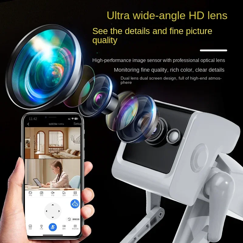 2MP Camera IP Camera Wireless  - Home Security Robots recensie en prijs