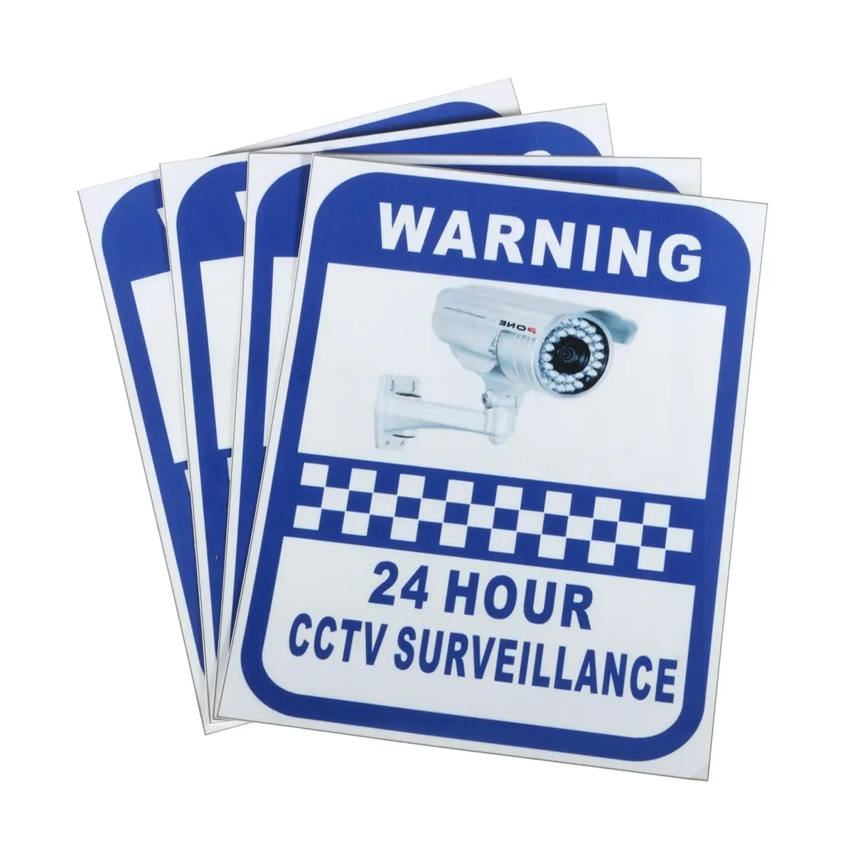 Safurance CCTV Camera Warning  - Home Security Logo recensie en prijs