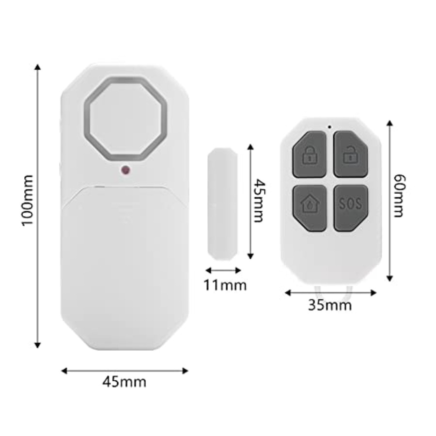 Door Window Alarm When Opened  - Home Security Alarm recensie en prijs