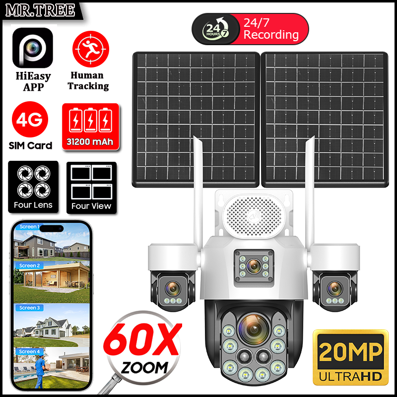 AOV Four Lens Outdoor Surveill - Home Security Video Cameras recensie en prijs