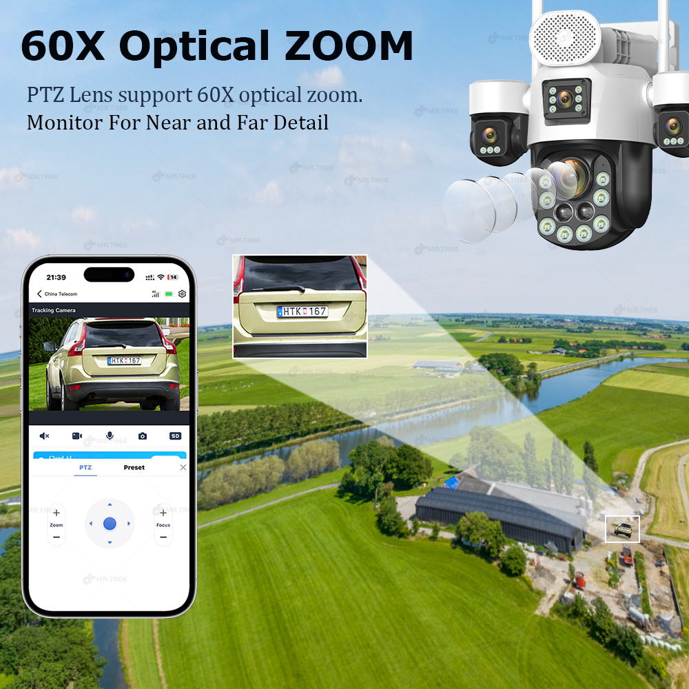 AOV Four Lens Outdoor Surveill - Home Security Video Cameras recensie en prijs