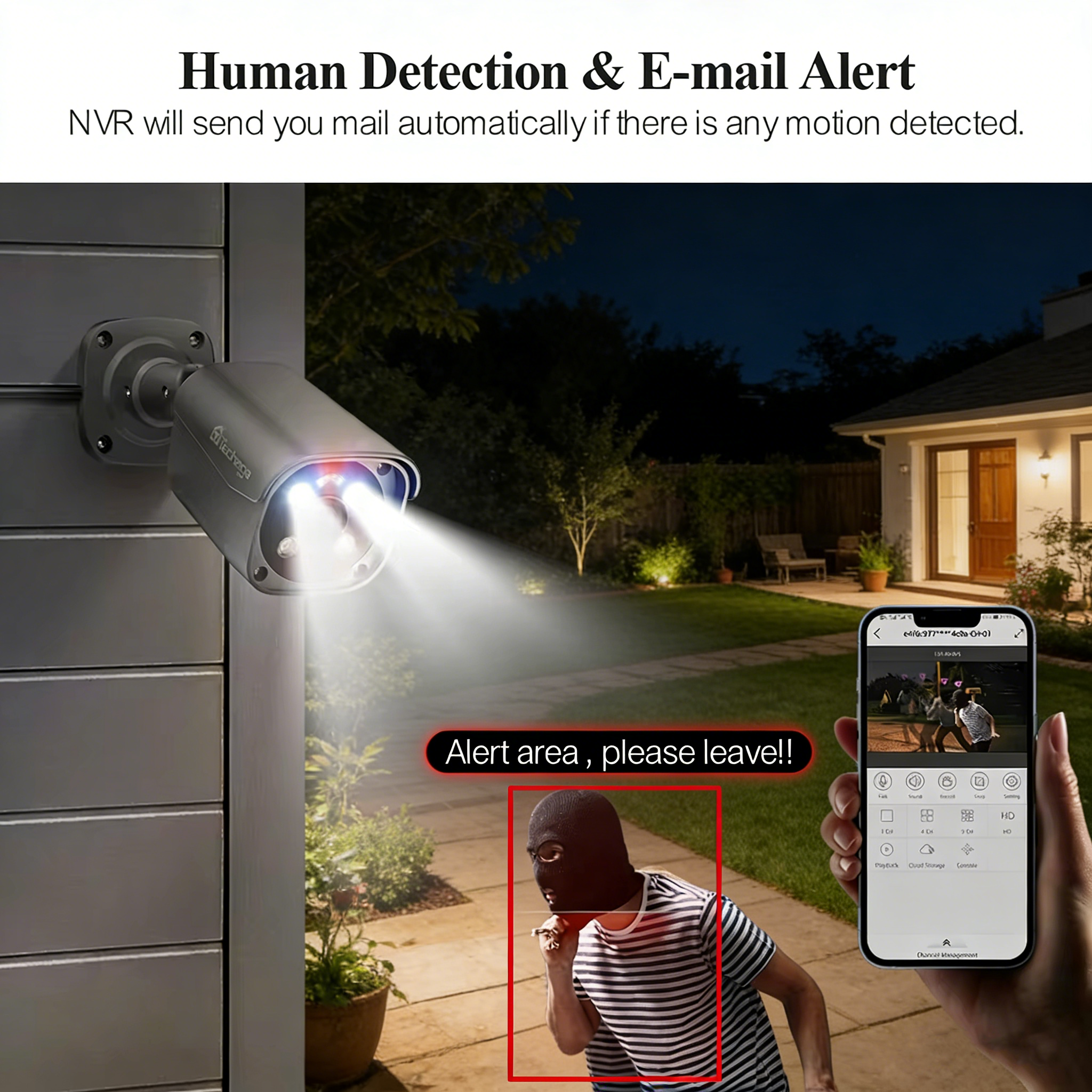 Techage 8CH 5MP 8MP Security C - Home Security Outdoor Cameras recensie en prijs