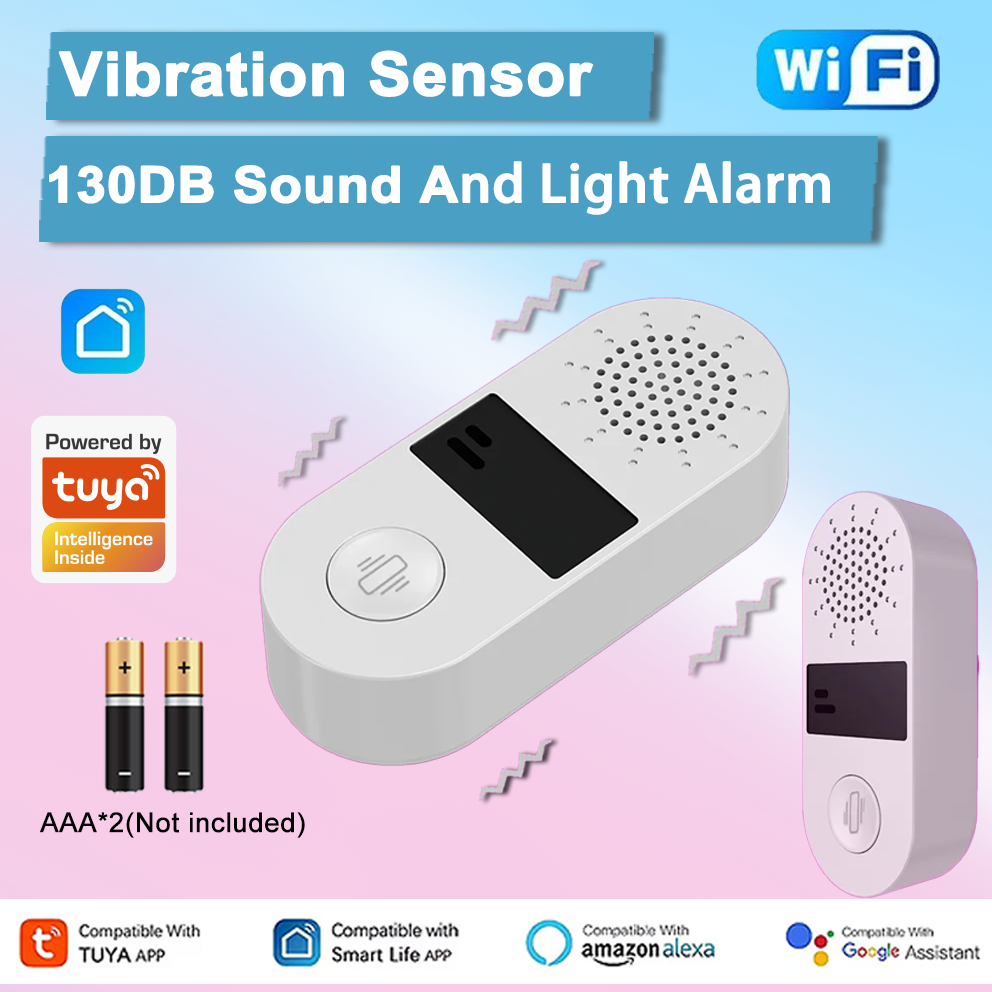 Tuya WiFi Vibration Sensor - 1 - Home Security Alarm recensie en prijs
