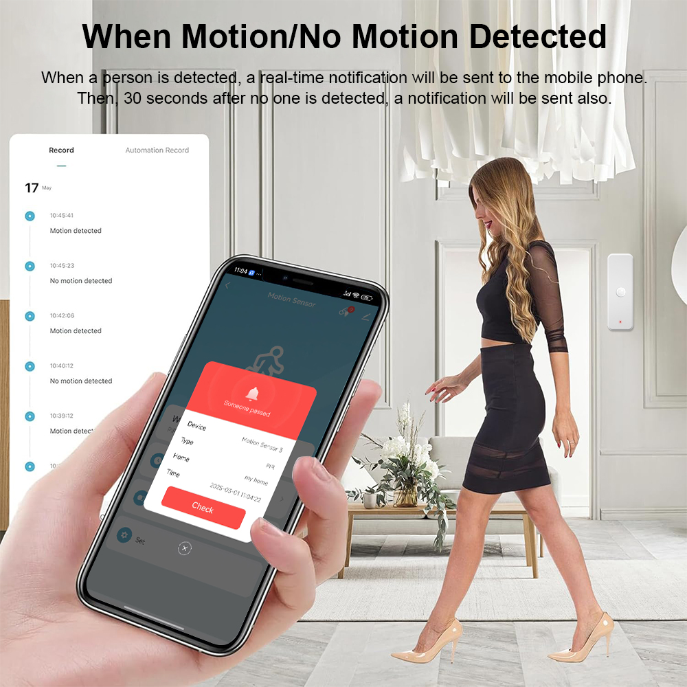 New Tuya WiFi PIR Motion Detec - Home Security Alarm recensie en prijs
