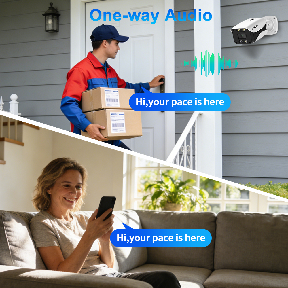 8MP Security Camera System 4K  - Home Security Outdoor Cameras recensie en prijs