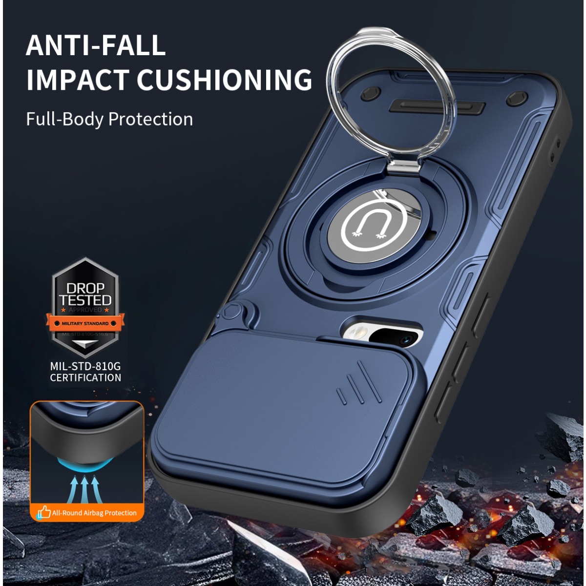 Shockproof 360° Rotatable Magn - Xiaomi Home Security 360 recensie en prijs