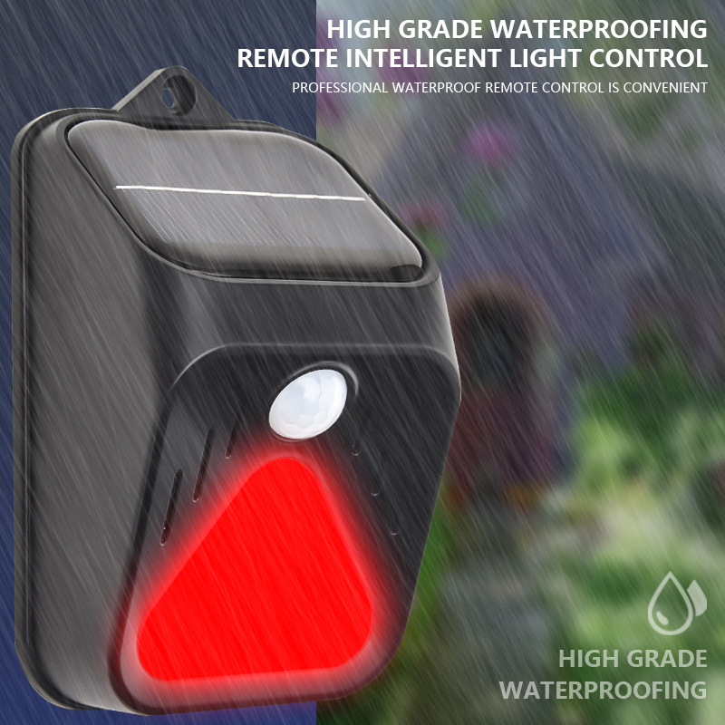Waterproof Solar Powered Alarm - Home Security Yard Sensors recensie en prijs