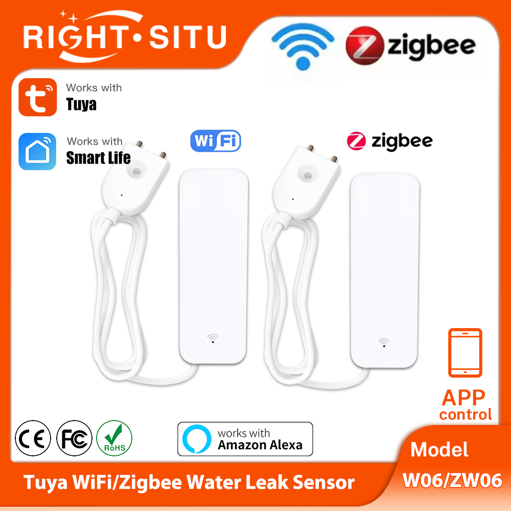 Tuya WiFi Zigbee Water Sensor  - Home Security Technology recensie en prijs