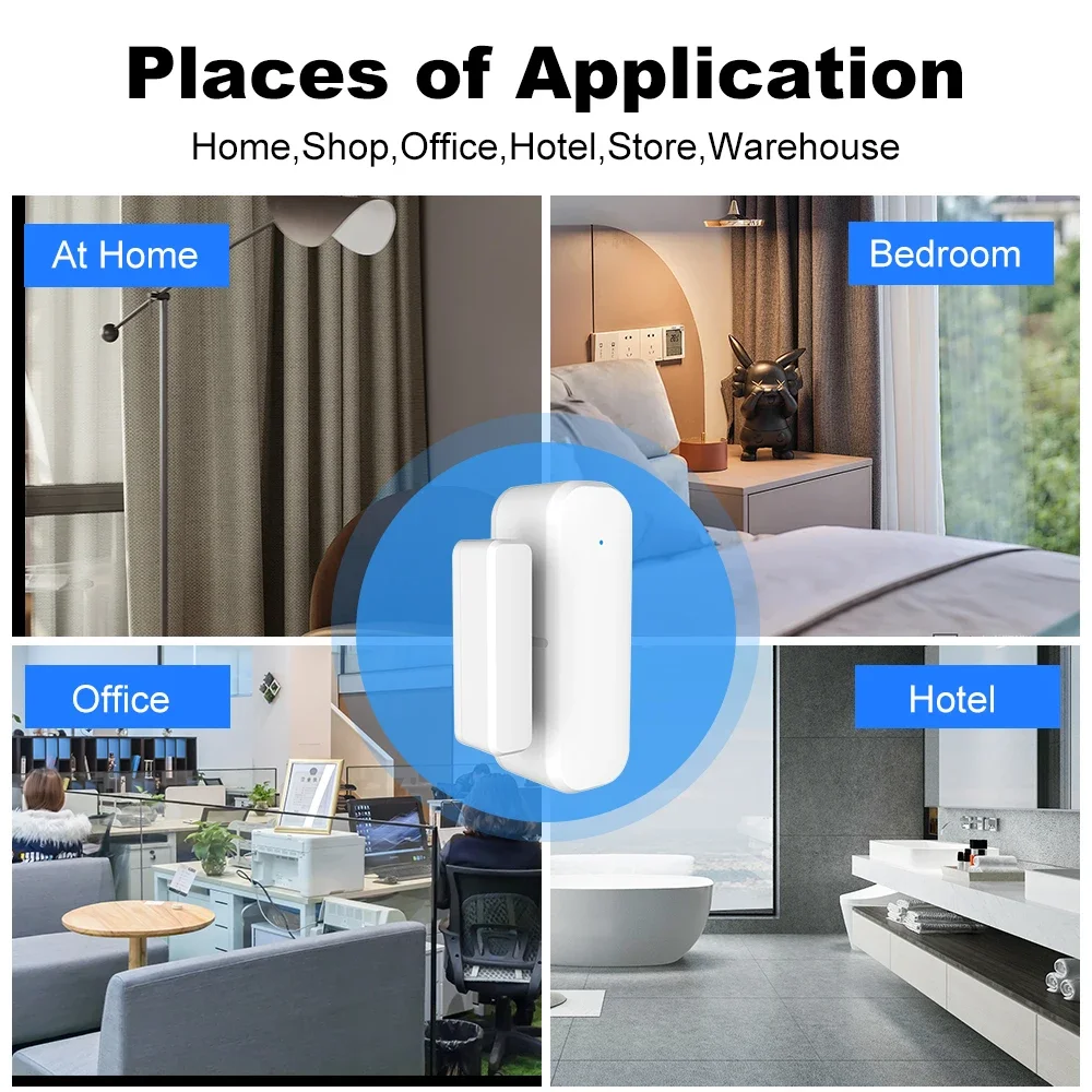 ZigBee Door Window Sensor Gate - Home Security Lights recensie en prijs