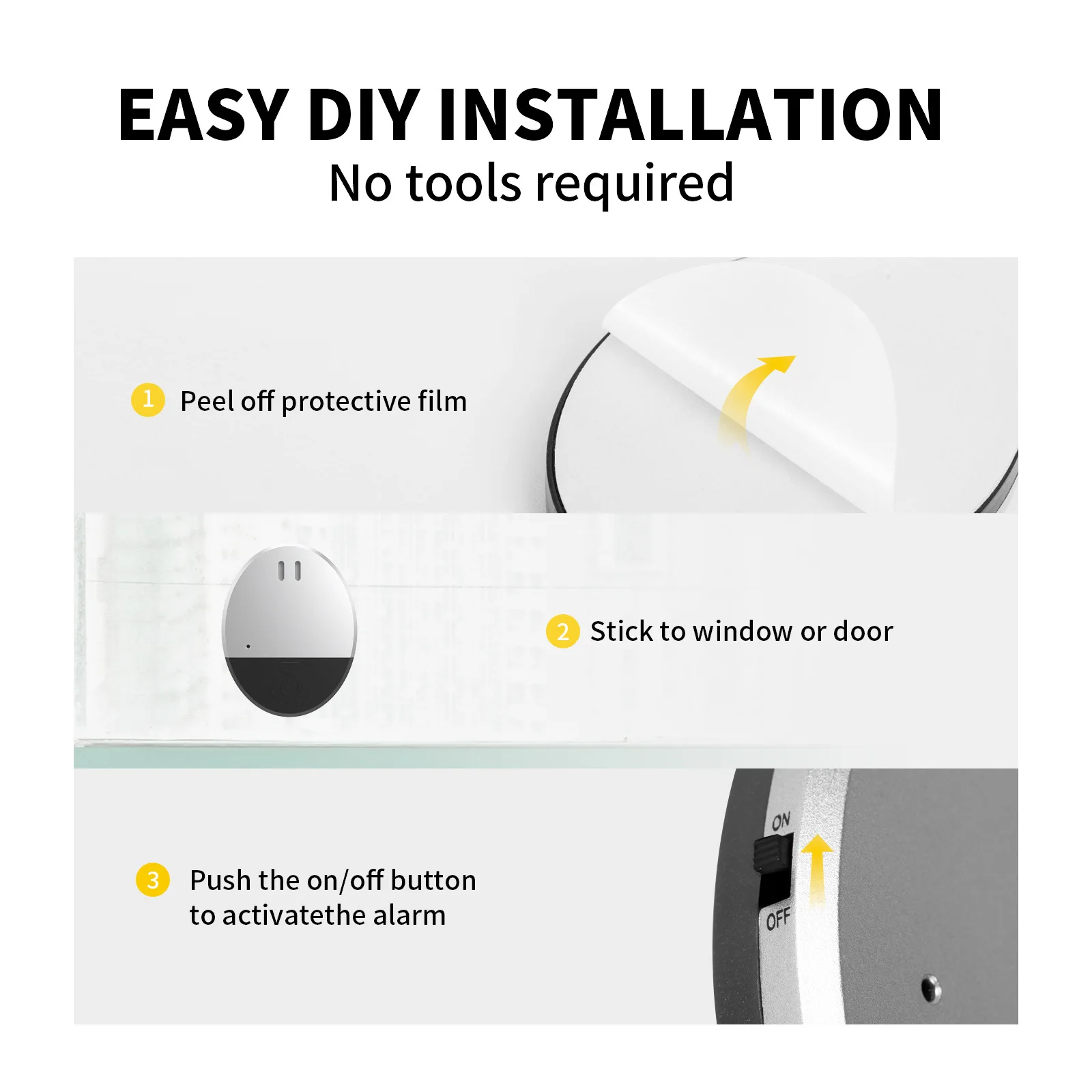 Travel Vibration Door Window A - Home Security Alarm recensie en prijs