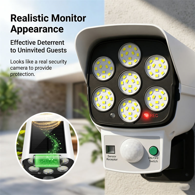 Solar Powered Dummy Security C - Home Security Yard Sensors recensie en prijs