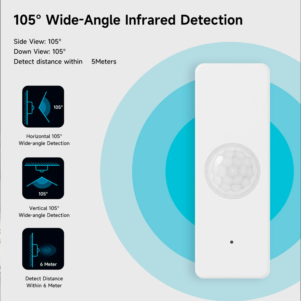 WiFi Smart PIR Motion Sensor T - Home Security Alarm recensie en prijs