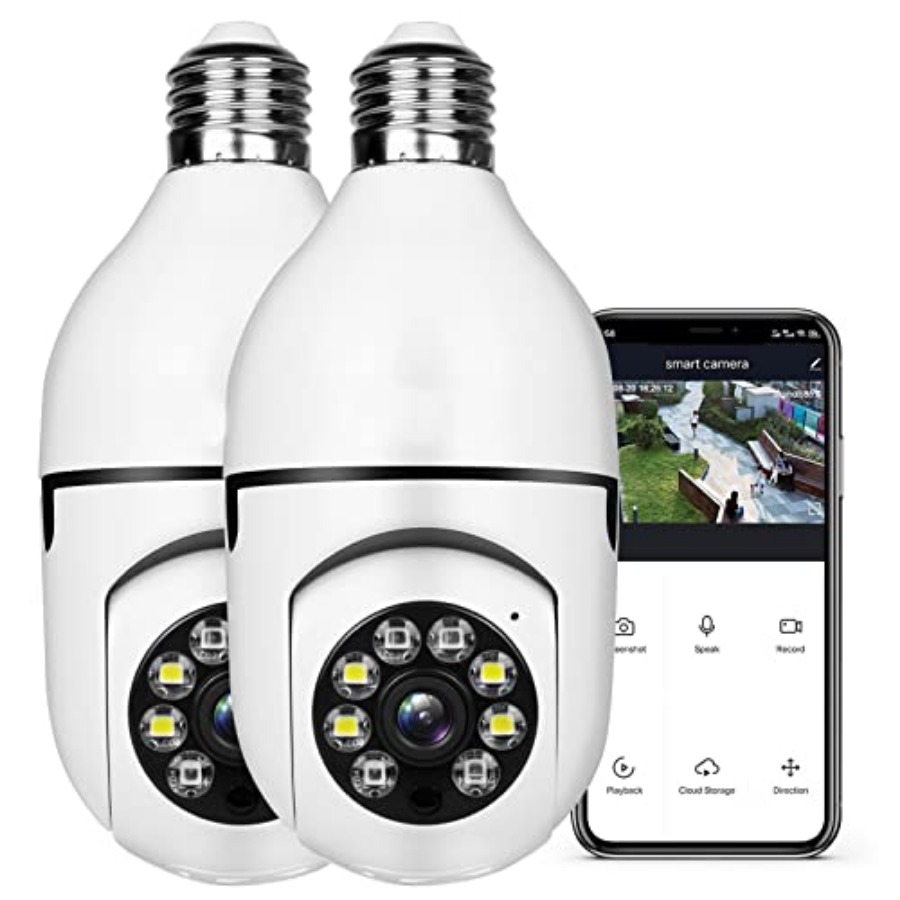 Light Bulb 1080P Security Wire - Home Security Usa recensie en prijs