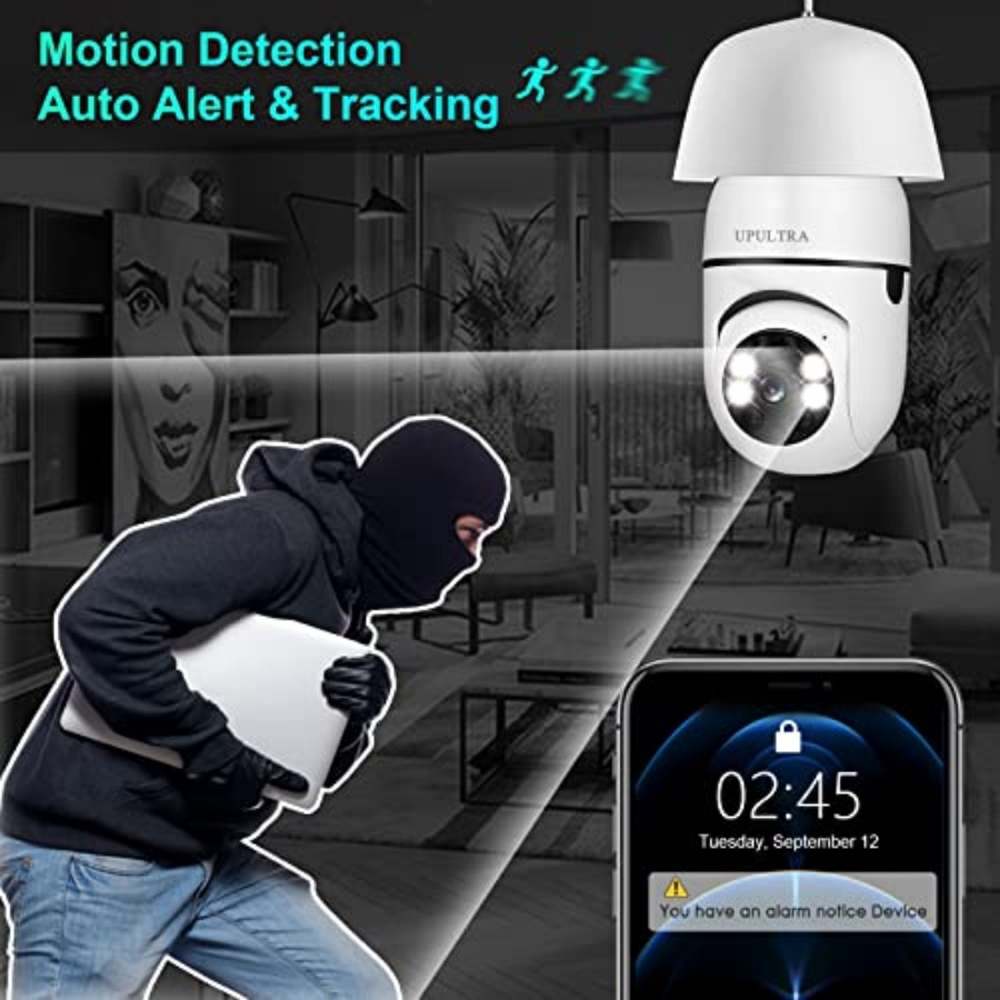 Light Bulb 1080P Security Wire - Home Security Usa recensie en prijs