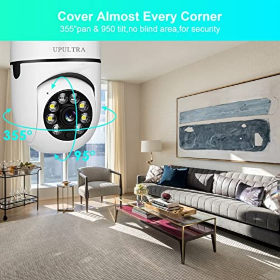 Light Bulb 1080P Security Wire - Home Security Usa recensie en prijs