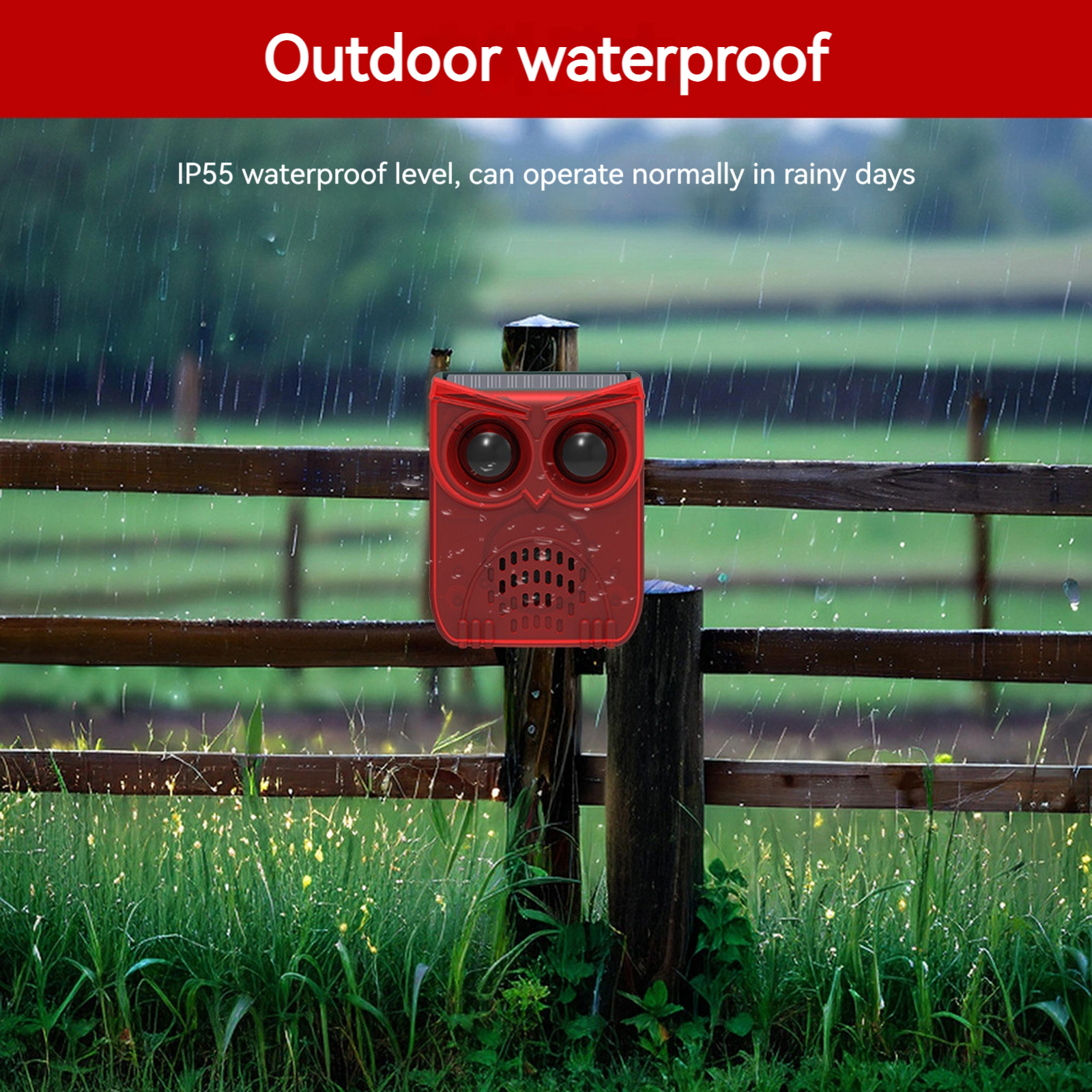 Solar Outdoor Motion Sensor Al - Home Security Yard Sensors recensie en prijs