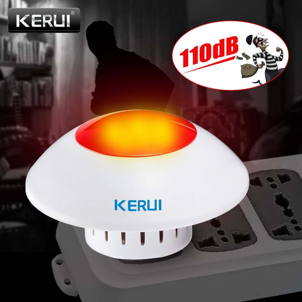 KERUI J009 Loud Indoor Siren W - Home Security Blink recensie en prijs