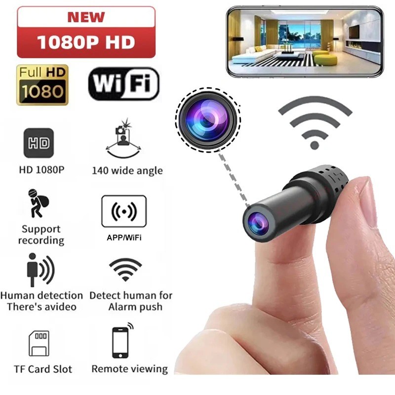 Mini WiFi Camera HD 1080P Indo - Home Security Video Cameras recensie en prijs