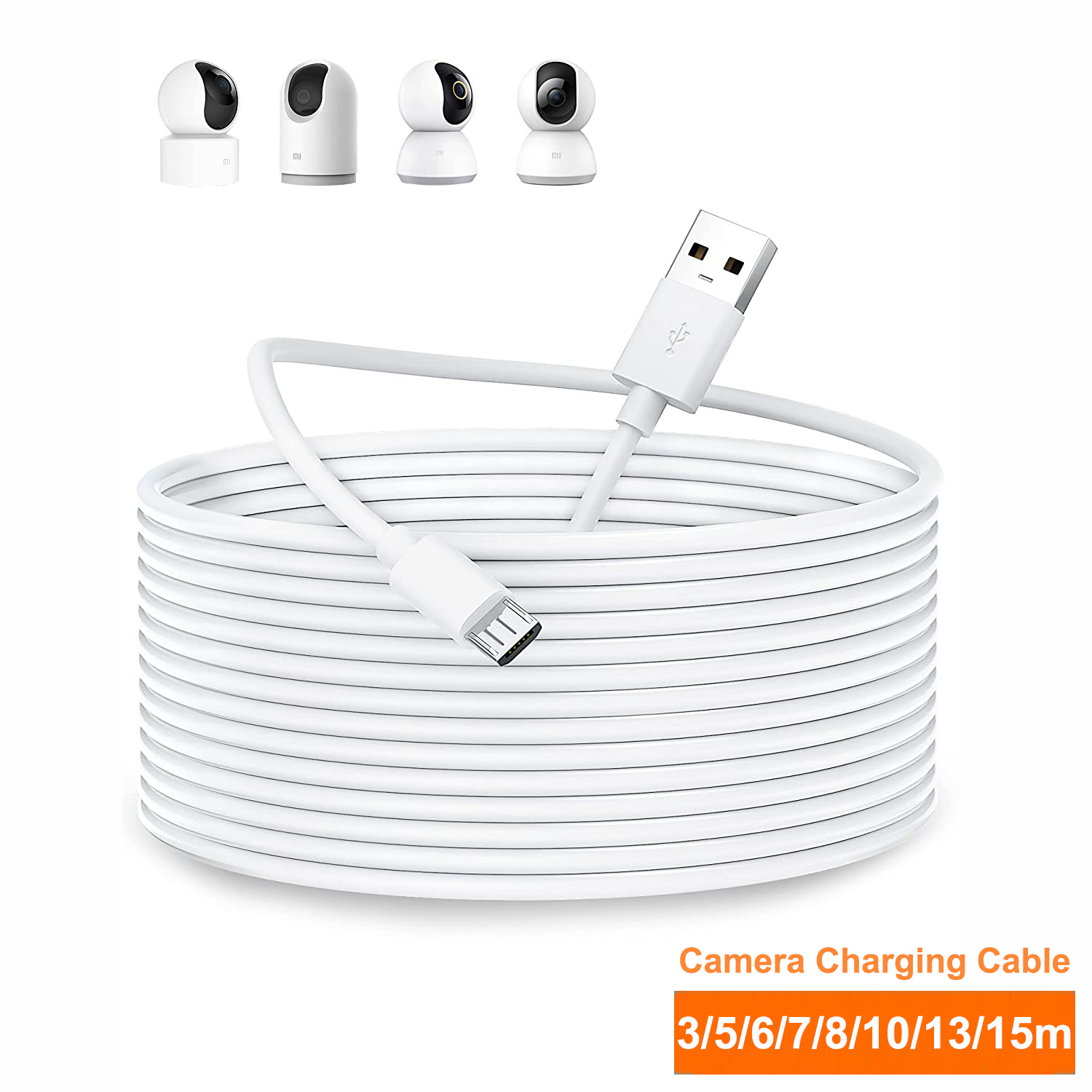 3~13m Micro USB Extension Cabl - Xiaomi Home Security 360 recensie en prijs