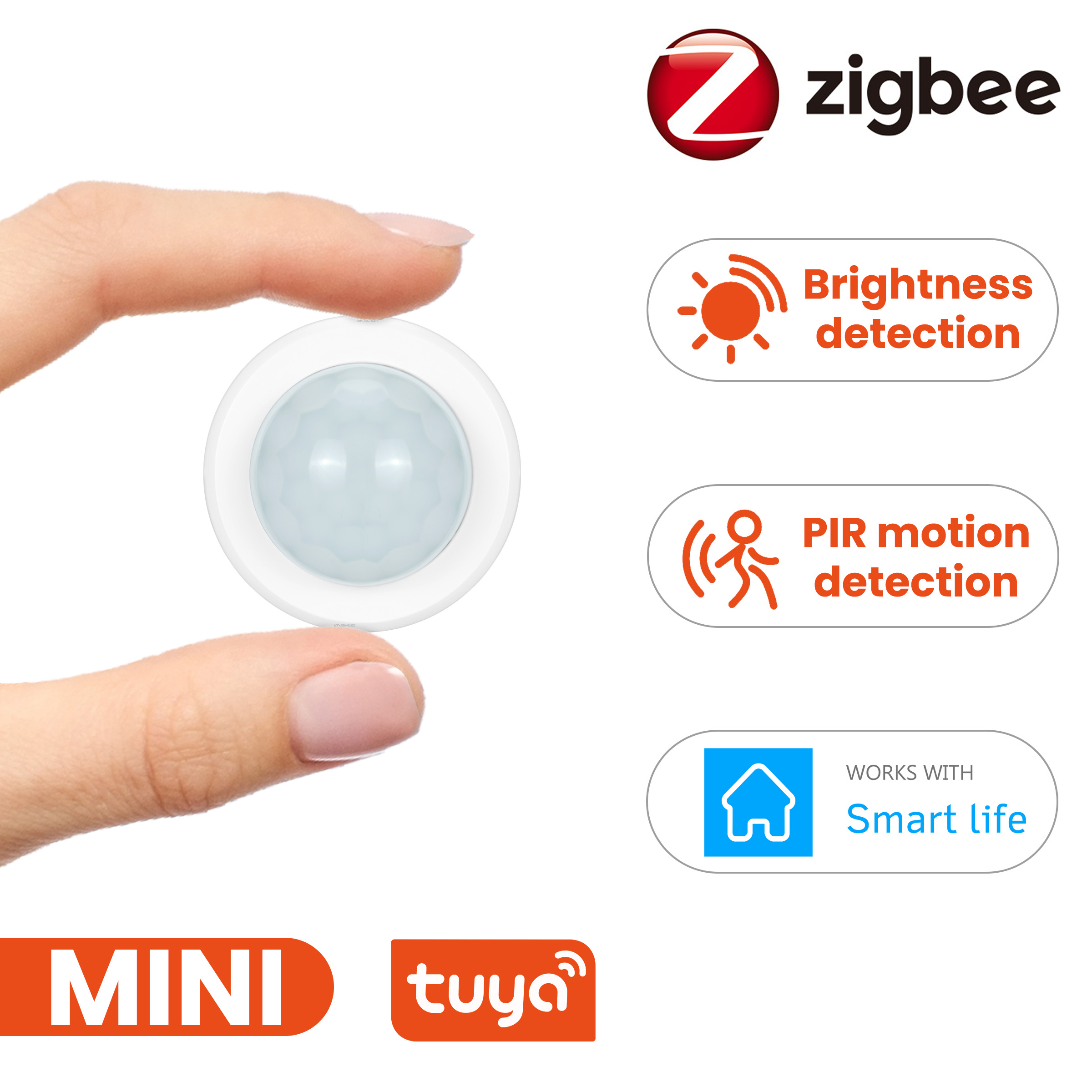 Zigbee 3.0 Mini PIR Motion Mov - Home Security Alarm recensie en prijs