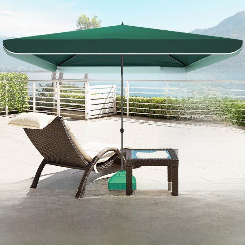 Large Outdoor Sun Umbrella Pat - Home Security Logo recensie en prijs